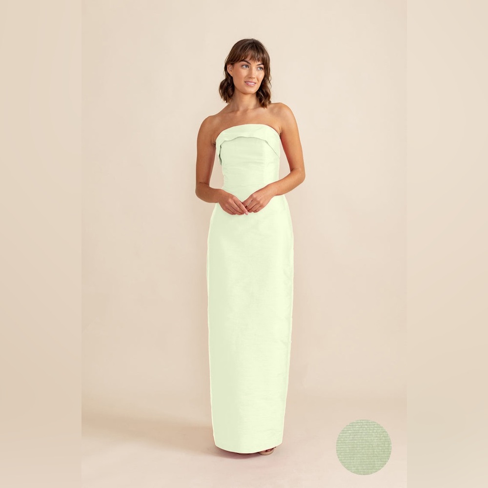 Lula Kate Key Lime Bengaline Eva Top Straight skirt
